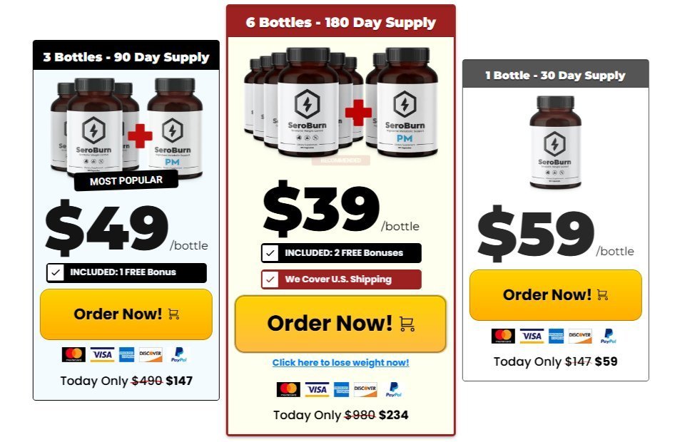 seroburn supplement price