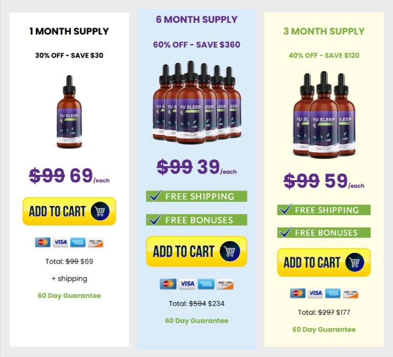 Yu Sleep supplement