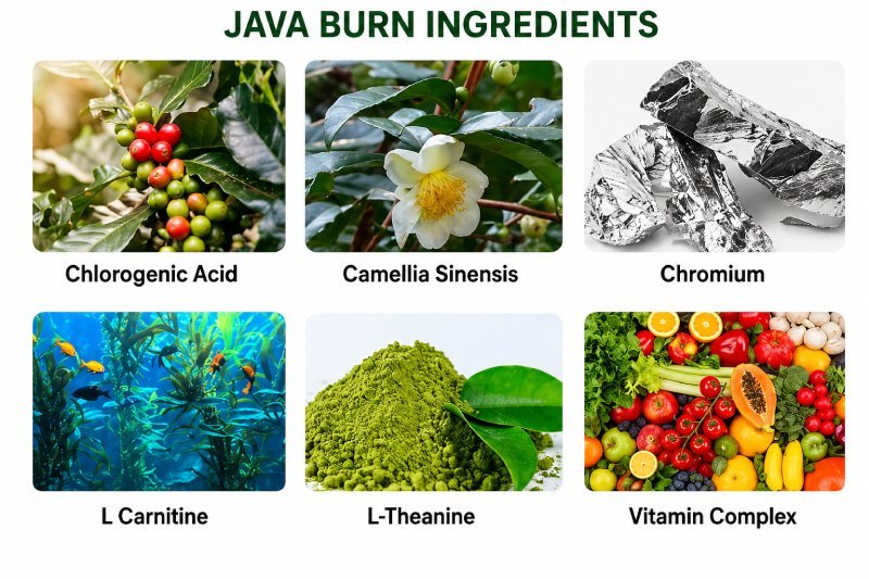 Java Burn Ingredients