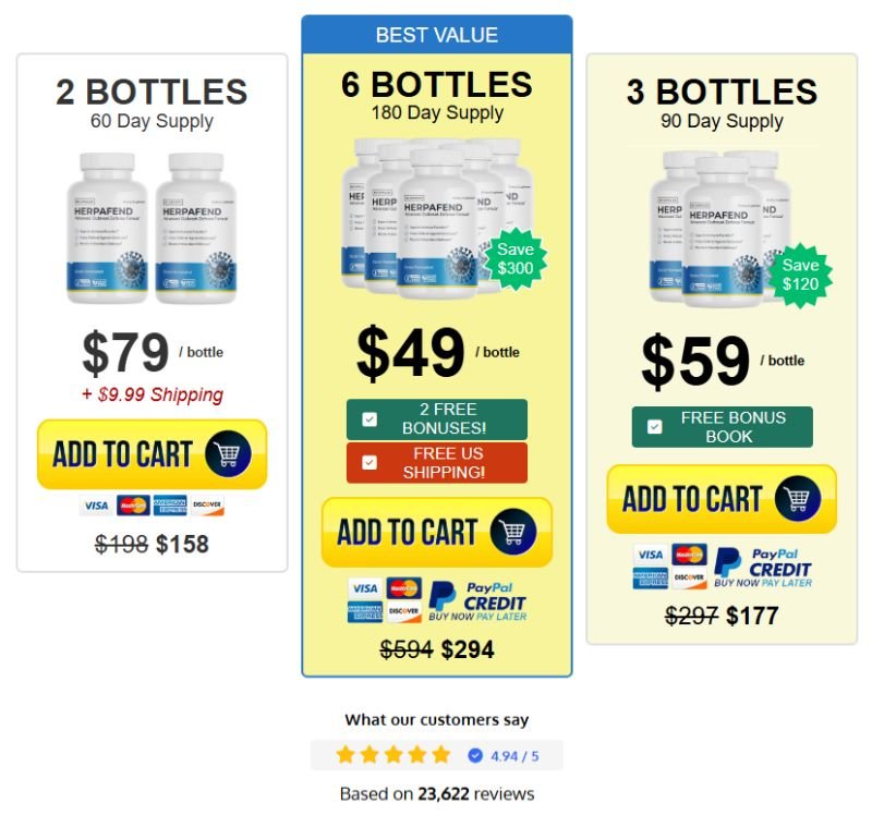 HerpaFend Supplement Buy