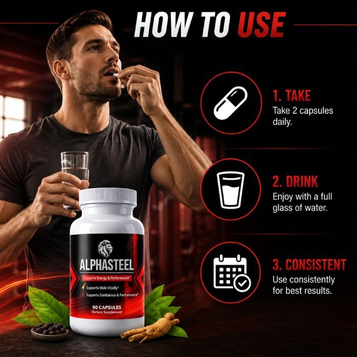 How to Take AlphaSteel Supplement