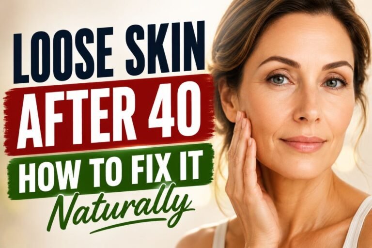 How to Tighten Loose Skin Naturally
