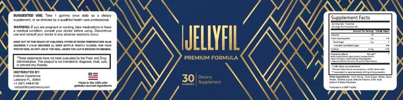 JellyFil Supplement Ingredients