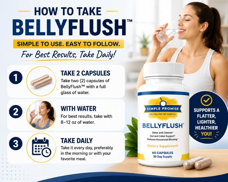 How to Use BellyFlush Supplement