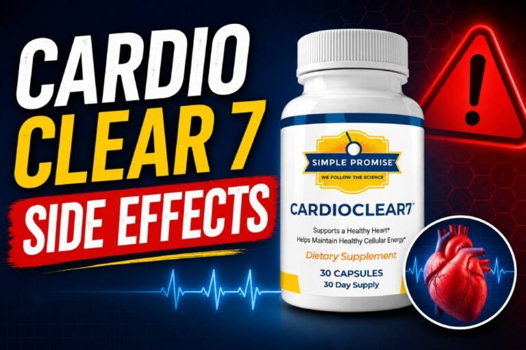 Cardio Clear 7 Side Effects