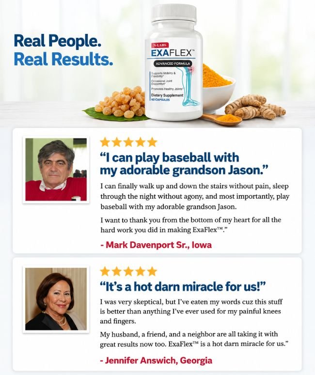 ExaFlex Real Customer Reviews