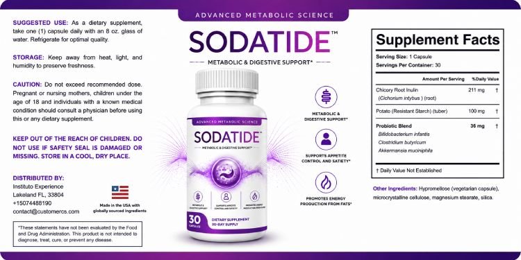 SodaTide Ingredients