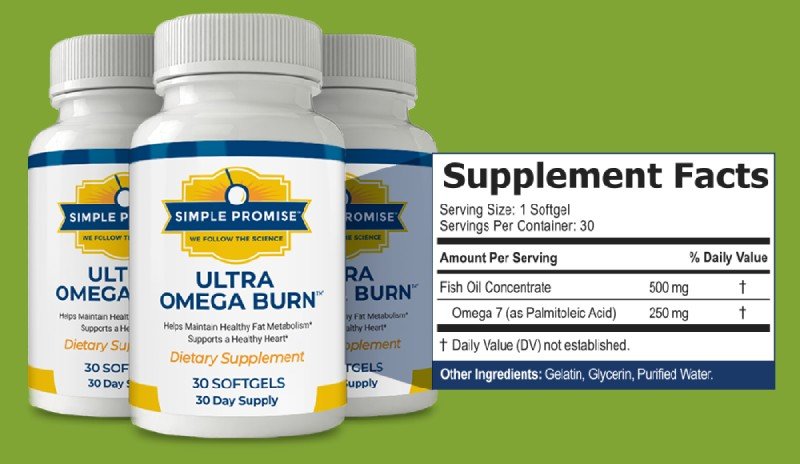 Ultra Omega Burn Ingredients