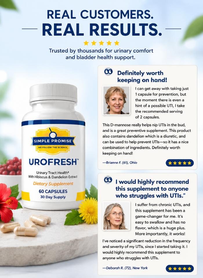 UroFresh Customer Reviews