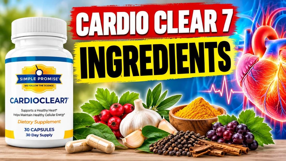 Cardio Clear 7 Ingredients